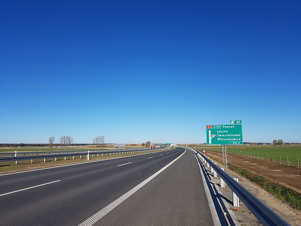 Droga S5 na odcinku Radomicko-Leszno