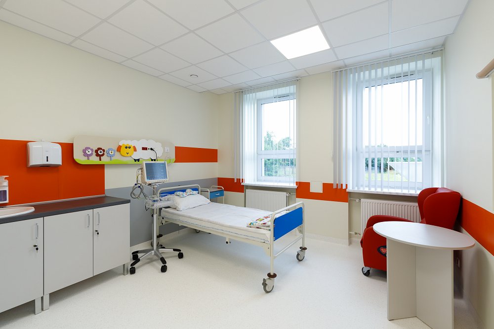 wyremontowany oddział dziecięcy w szpitalu w Zawierciu