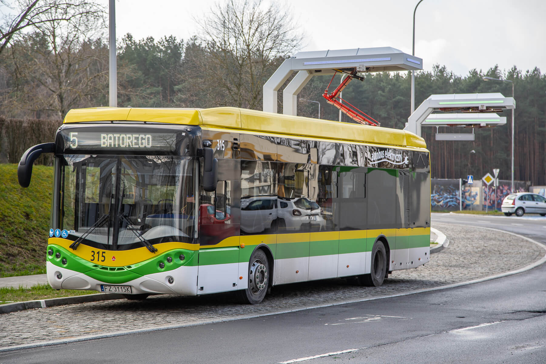 Autobus elektryczny w Zielonej Górze